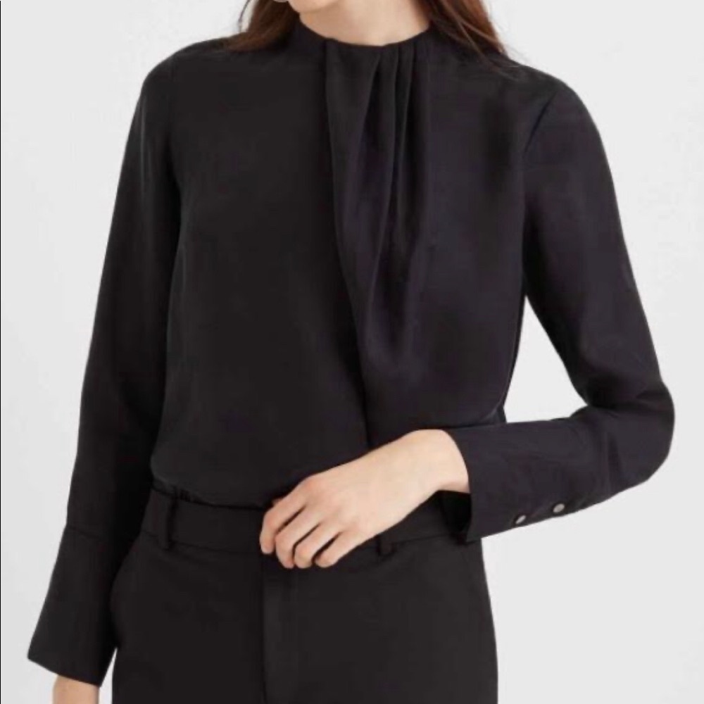 Club Monoco Asymmetrical Draped Top